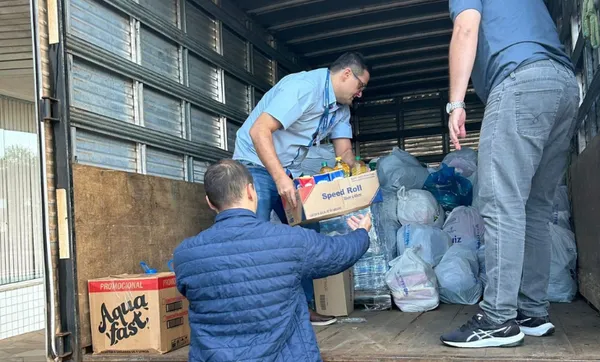 Coopermil e comunidade arrecadam doações para atingidos pelas enchentes