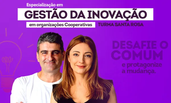 Pós-graduação em Gestão da Inovação em Organizações Cooperativas, em Santa Rosa, tem inscrições prorrogadas