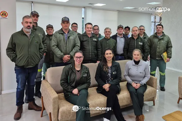 Novos membros da Comissão Interna de Prevenção de Acidentes e Assédio (CIPA+A) da Cermissões.