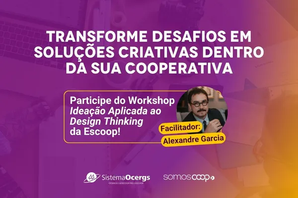 Workshop sobre Design Thinking para cooperativas com inscrições abertas 