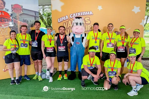 Cooperativismo gaúcho na 31ª Corrida Pela Vida