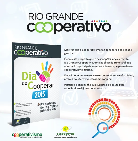 Sescoop/RS lança Revista Rio Grande Cooperativo