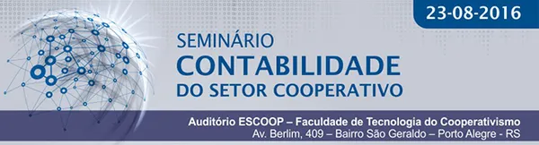 Escoop recebe Seminário de Contabilidade do Setor Cooperativo