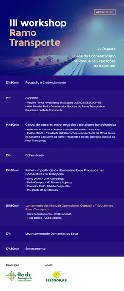 Rede Transporte promove III Workshop Ramo Transporte