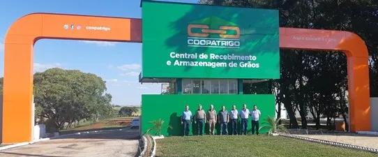 Central de recebimento e armazenagem de grãos Coopatrigo inicia operação