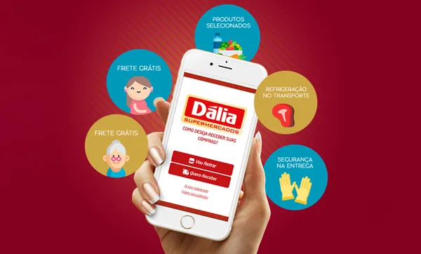 Dália Alimentos disponibiliza compras através do Super Dália Online