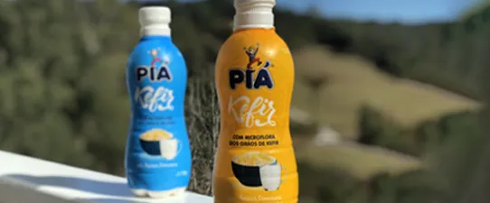 Linha de bebidas fermentadas com kefir da Piá cresce 14% no quadrimestre