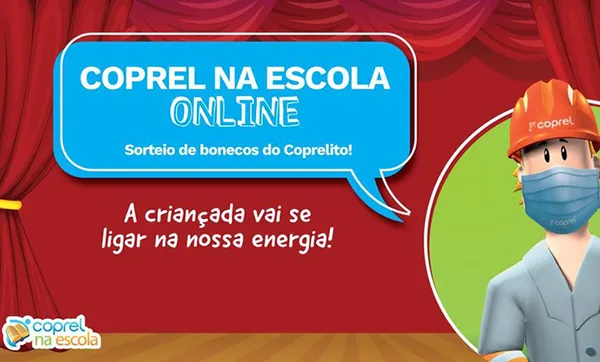 Coprel na Escola realiza apresentação online