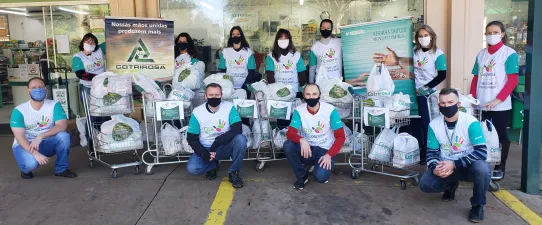 Cotrirosa integra o Dia de Cooperar