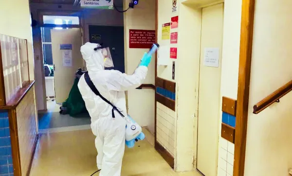 Cootravipa realiza ação solidária de sanitização em instituições públicas