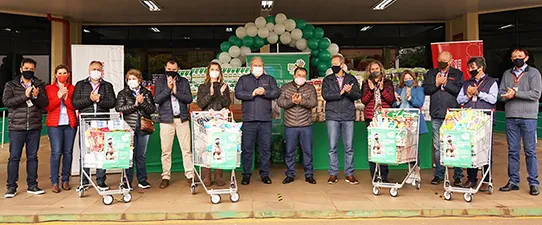 Dia C: Campanha da Cotrijal arrecada 18,5 toneladas de alimentos