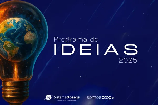 Arte de divulgação do Programa de Ideias.