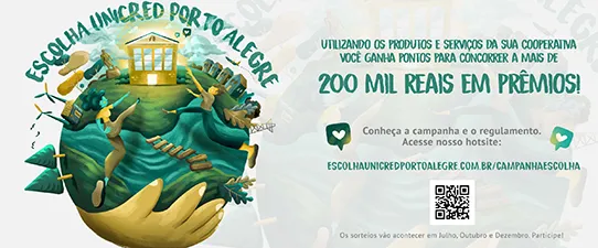 Campanha "Escolha Unicred Porto Alegre" coloca cooperados no centro do negócio