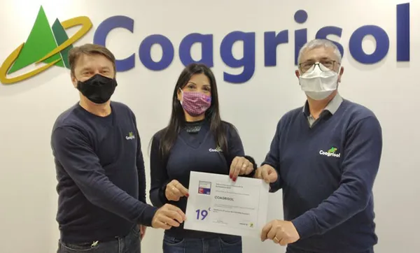 Coagrisol está entre as melhores empresas do agro para se trabalhar em todo Brasil