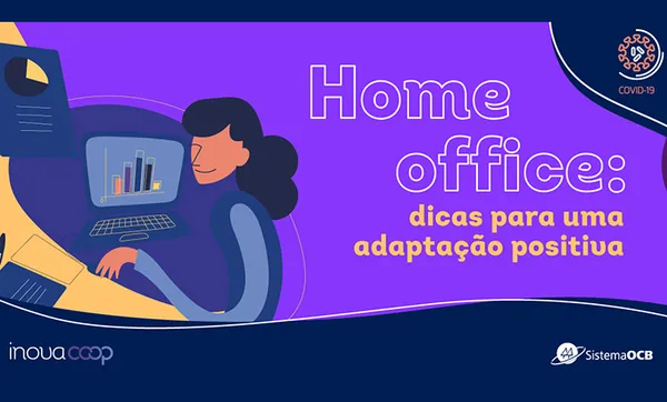 Trabalhando em sistema de home office