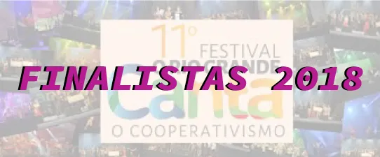 11° Festival O Rio Grande Canta o Cooperativismo define finalistas
