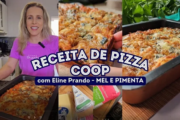 Receita de pizza com o melhor das cooperativas gaúchas 