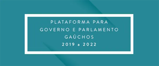 Ocergs lança Plataforma para governo e parlamento gaúchos