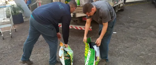 Sicredi das Culturas realiza o descarte certificado de meia tonelada de pilhas e baterias