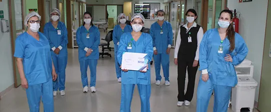 Hospital Unimed Vale do Caí conquista selo UTI Eficiente