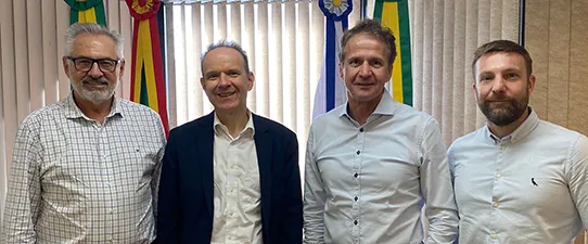 Sistema Ocergs recebe visita do cônsul da Alemanha