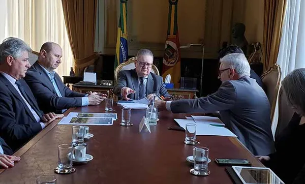 Governador do RS recebe visita de cooperativas gaúchas