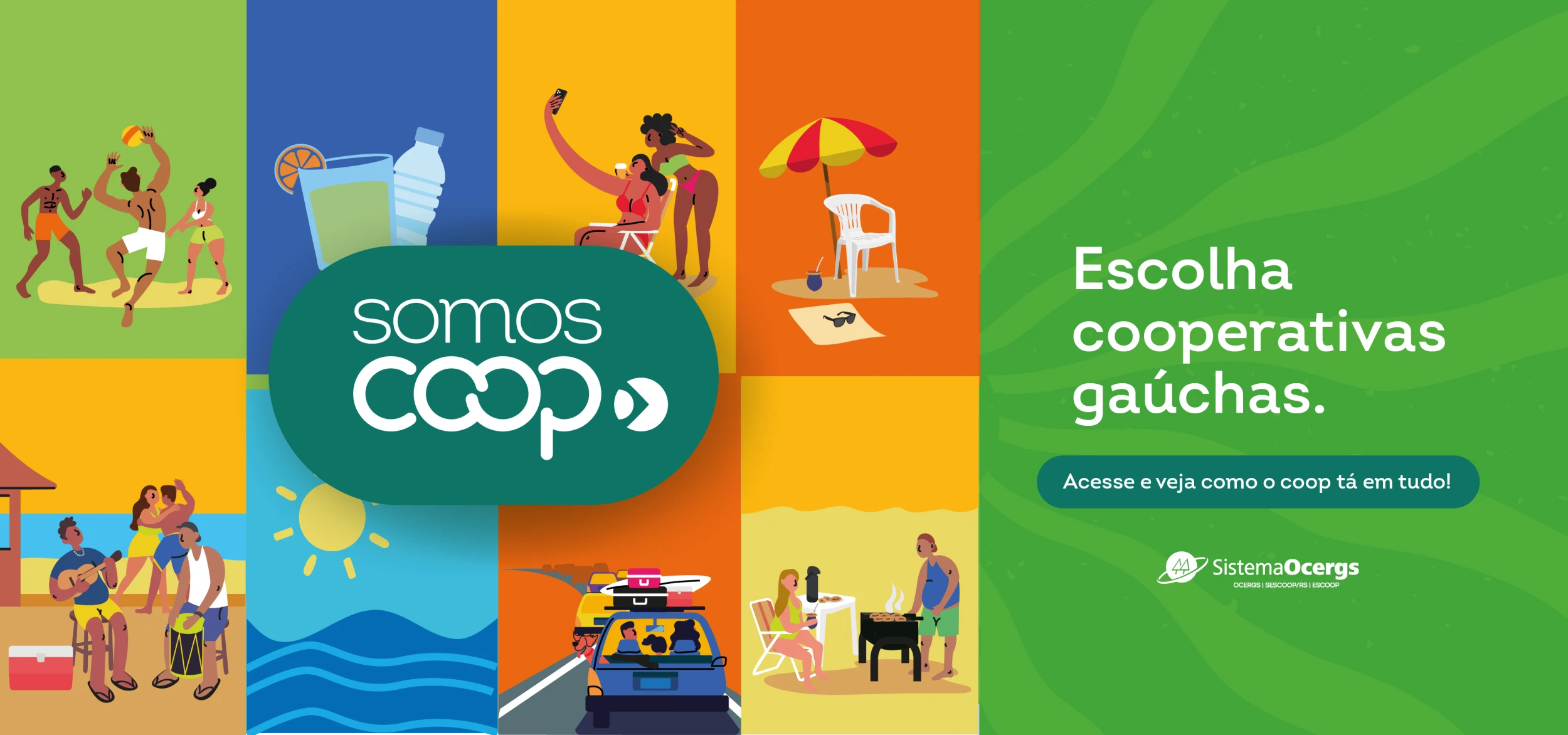 Escolha cooperativas Gaúchas