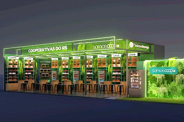 Sistema Ocergs marca presença inédita na Expoagas 2025 com estande multicooperativo 