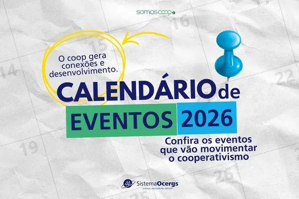 Calendário de eventos do Sistema Ocergs para 2026