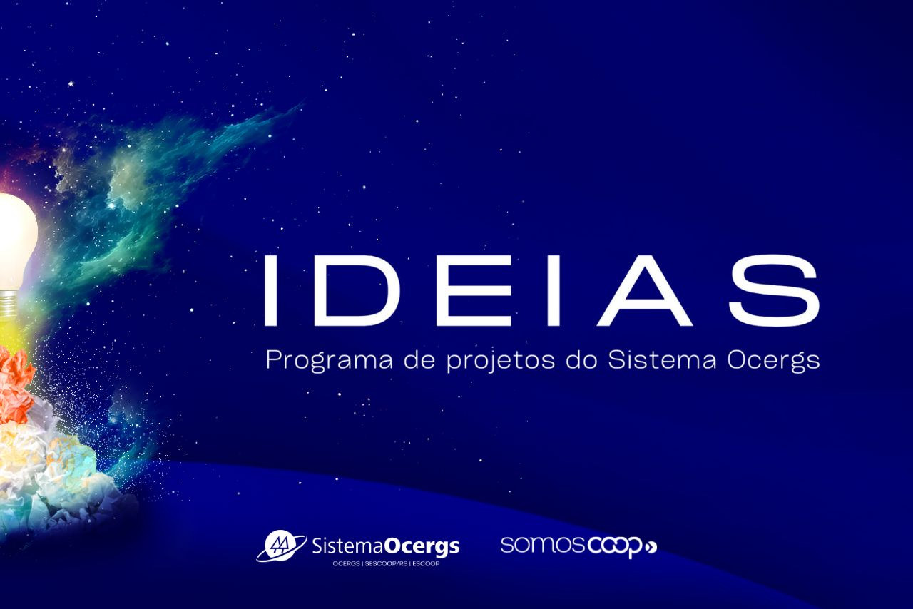 Arte de divulgação do Programa de Ideias.