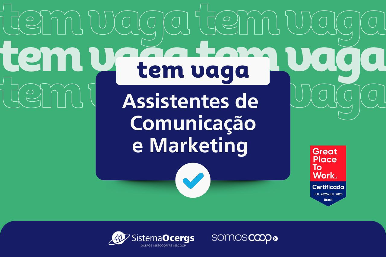 Faça parte da equipe de Comunicação do Sistema Ocergs