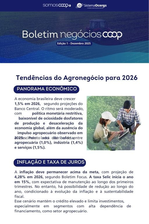 Boletim NegóciosCoop | Edição 1 | 2025