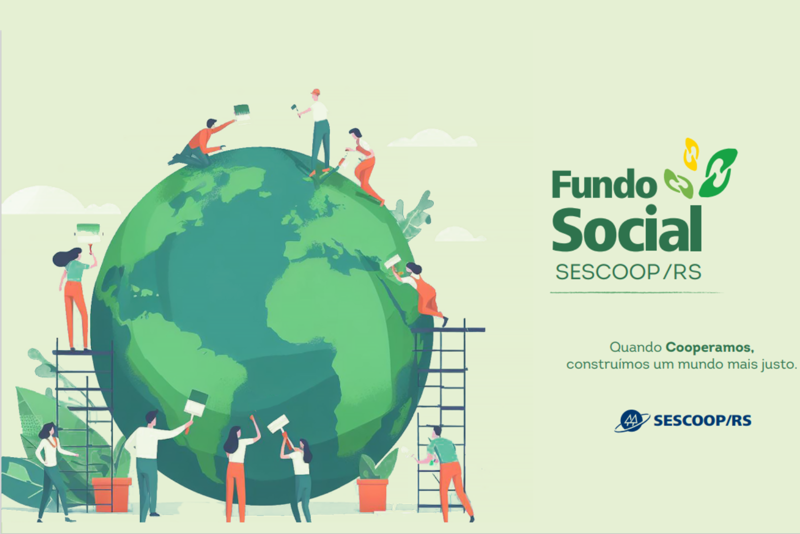 Sescoop/RS investirá R$ 3 milhões em projetos de responsabilidade socioambiental do cooperativismo; inscrições seguem até o dia 6 de dezembro