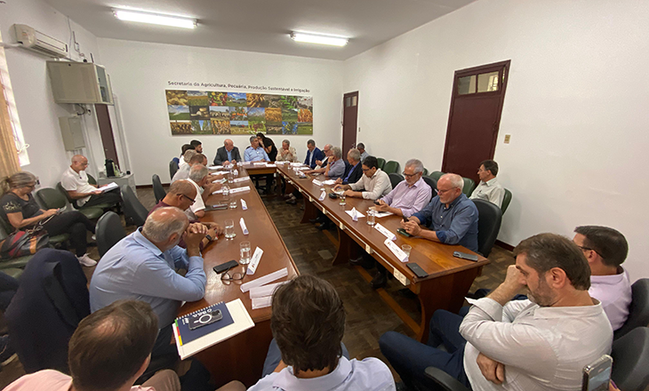 Presidente do Sistema Ocergs leva demandas do setor a representante do Ministério da Agricultura