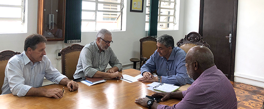 Visita ao secretário da Agricultura do RS destaca o cooperativismo gaúcho como parceiro no desenvolvimento do Estado