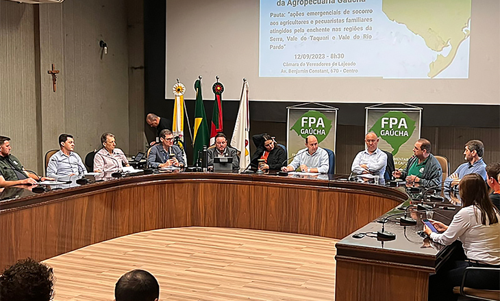 Sistema Ocergs participa de reunião da FPA para ações emergenciais de socorro a agricultores