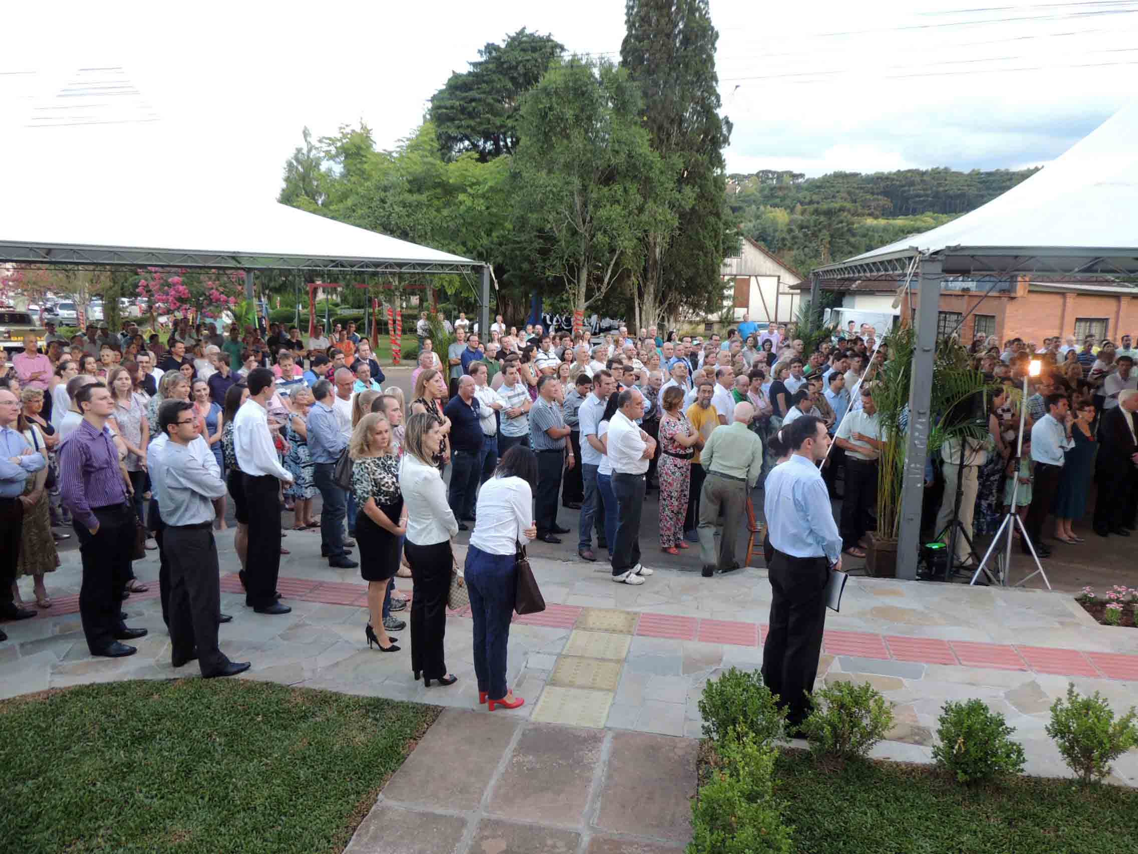 Unidade de Atendimento e Memorial Padre Amstad são inaugurados em Nova Petrópolis