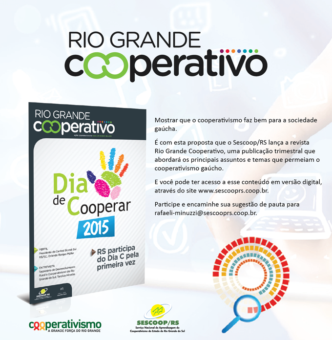 Sescoop/RS lança Revista Rio Grande Cooperativo