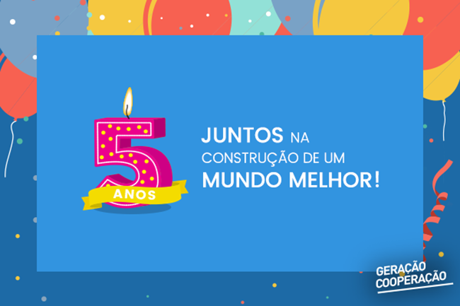 Geração Cooperação comemora 5 anos