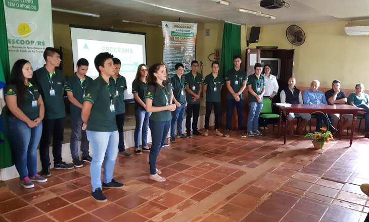 Coopatrigo instala mais uma turma do Aprendiz Cooperativo do Campo