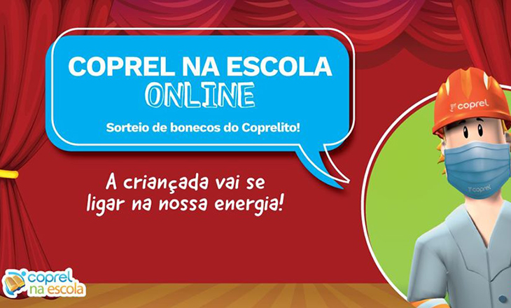 Coprel na Escola realiza apresentação online