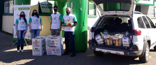 Creral arrecada mais de 300kg de alimentos para a campanha #VemCooperar