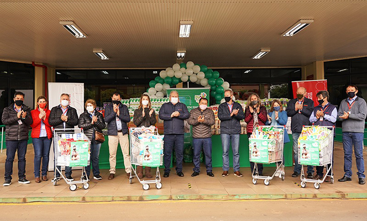 Dia C: Campanha da Cotrijal arrecada 18,5 toneladas de alimentos