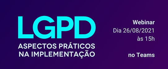 Escoop promove Webinar sobre LGPD