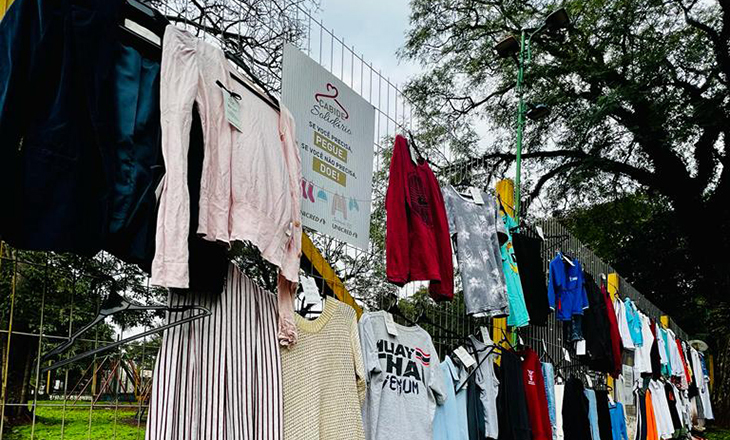 Unicred Eleva e Instituto Unicred RS entregam doações a partir da campanha “Cabide Solidário”