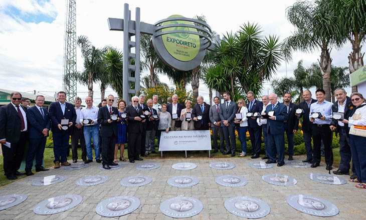 Expodireto ganha Calçada da Fama