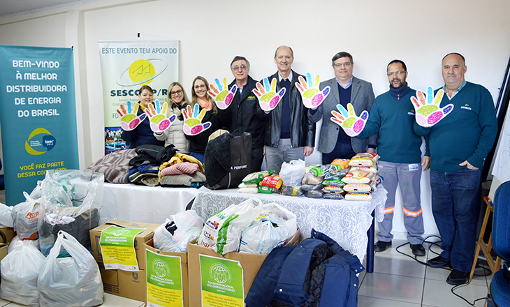 Ijuí recebe doações da Campanha do Agasalho da Ceriluz