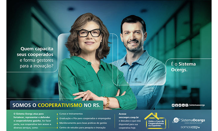 Somos o cooperativismo no Rio Grande do Sul!