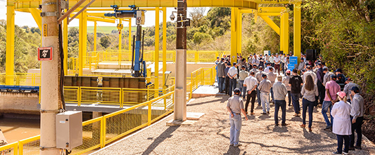 Coprel inaugura ampliação, modernização e automação da Usina Cascata do Pinheirinho