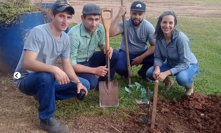 Coagrisol realiza plantio de árvores frutíferas em todas as suas unidades